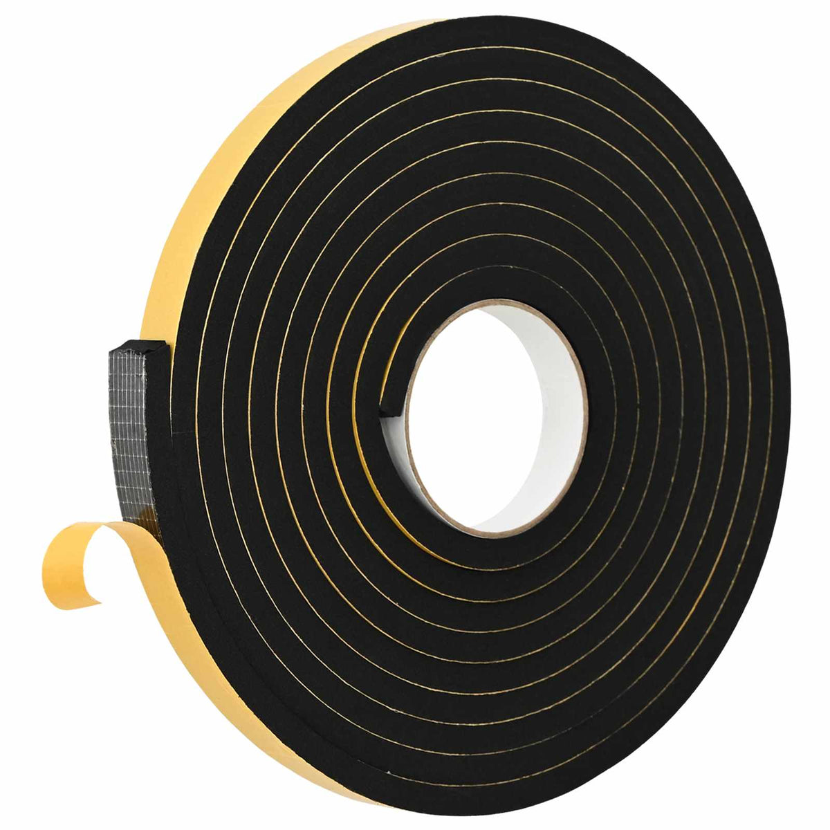 Vidaxl zelfklevende schuimtape 2 st zwart 15mm x 5m cr schuim