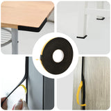 Vidaxl zelfklevende schuimtape zwart 20mm x 10m cr schuim