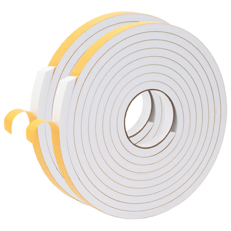 Vidaxl zelfklevende schuimtape 2 st wit 15mm x 5m cr schuim