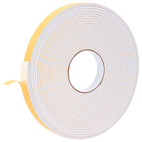 Vidaxl zelfklevende schuimtape 5 st wit 20mm x 10m cr schuim
