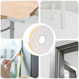 Vidaxl zelfklevende schuimtape 10 st wit 20mm x 10m cr schuim