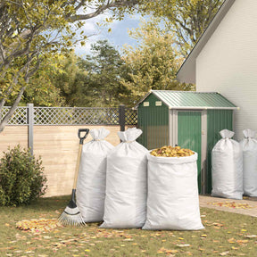 Vidaxl geweven zakken 50 st wit 100 x 150 cm pp