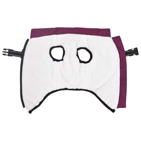 Vidaxl hondenjas paars l24 fleece en polyester