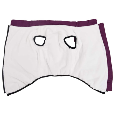 Vidaxl hondenjas paars l68 fleece en polyester