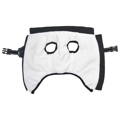 Vidaxl hondenjas zwart l28 fleece en polyester
