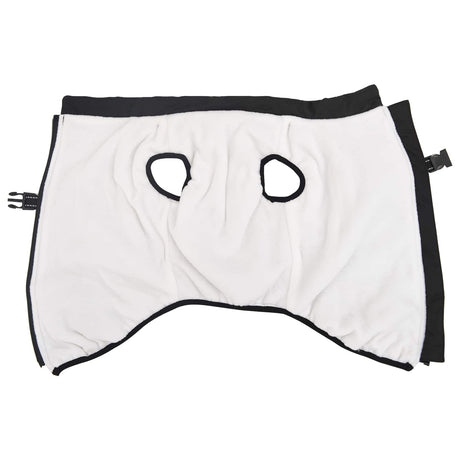 Vidaxl hondenjas zwart l48 fleece en polyester