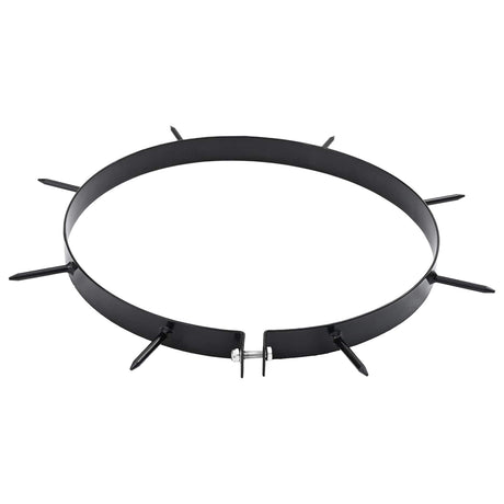 Vidaxl grasbeluchter klem met spikes 5 st ø 30 cm staal