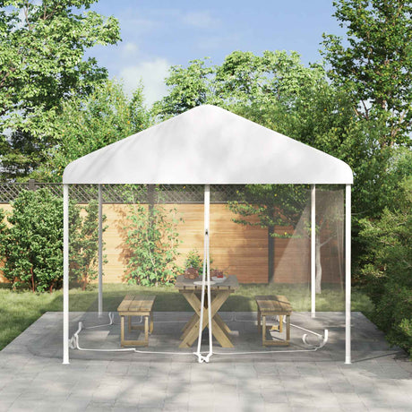 Vidaxl muggennet voor het prieel 220 mesh wit 3,6 x 3,6 x 2 cm