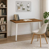 Vidaxl 120 x 90 x 75 cm massief acaciahout natuurlijk en wit
