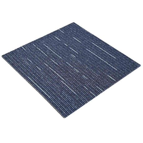 Vidaxl vloertegel gestreept blauw 50 x 50 cm 20 st