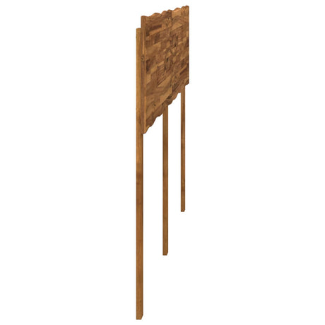 Vidaxl live edge hoofdbord rostock naturel 135 cm massief acaciahout