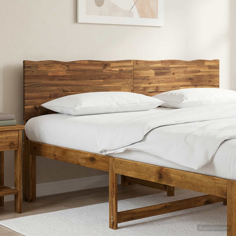 Vidaxl live edge hoofdbord rostock naturel 200 cm massief acaciahout