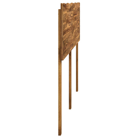 Vidaxl live edge hoofdbord rostock naturel 160 cm massief acaciahout
