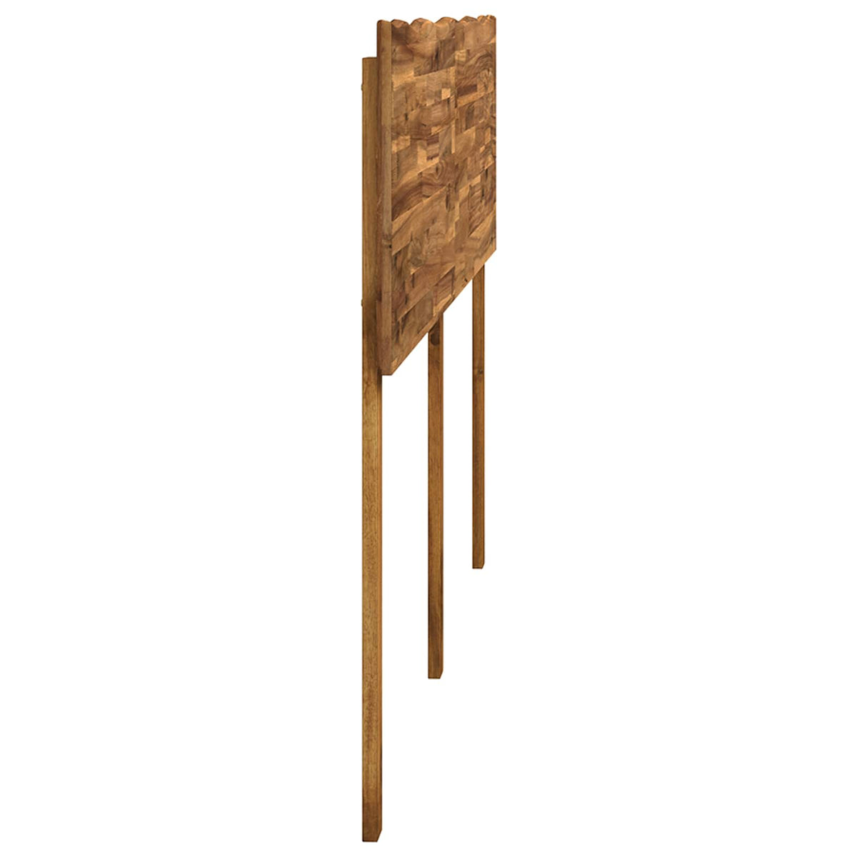 Vidaxl live edge hoofdbord rostock naturel 140 cm massief acaciahout