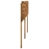 Vidaxl live edge hoofdbord rostock naturel 140 cm massief acaciahout