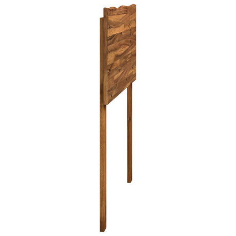 Vidaxl live edge hoofdbord rostock naturel 75 cm massief acaciahout