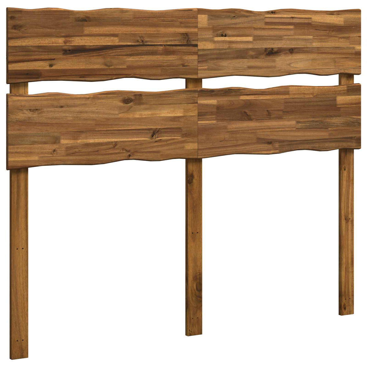 Vidaxl live edge hoofdbord rostock naturel 160 cm massief acaciahout