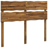 Vidaxl live edge hoofdbord rostock naturel 160 cm massief acaciahout