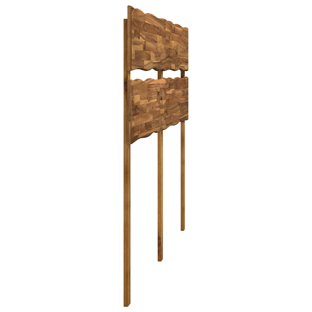 Vidaxl live edge hoofdbord rostock naturel 160 cm massief acaciahout