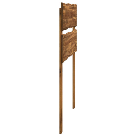 Vidaxl live edge hoofdbord rostock naturel 100 cm massief acaciahout
