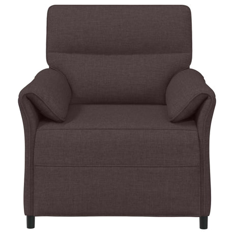 Vidaxl bank 100% polyester metalen frame mdf, multiplex
