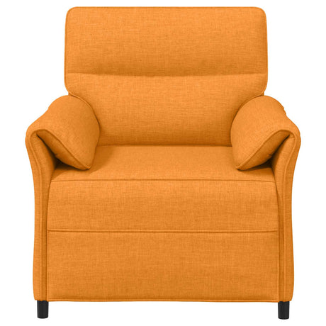 Vidaxl bank 100% polyester metalen frame mdf, multiplex