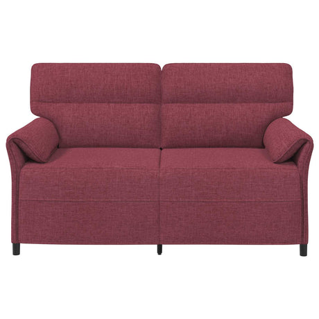 Vidaxl bank 100% polyester metalen frame mdf, multiplex