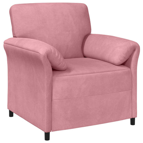 Vidaxl 1-zits bank roze 88 x 83 x 95 cm fluweel