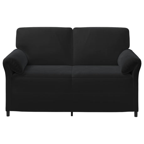 Vidaxl 2-zits sofa zwart 158 x 83 x 95 cm fluweel