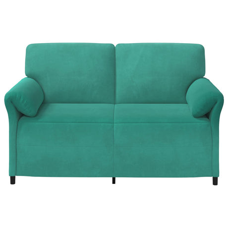 Vidaxl 2-zits sofa turquoise 158 x 83 x 95 cm fluweel