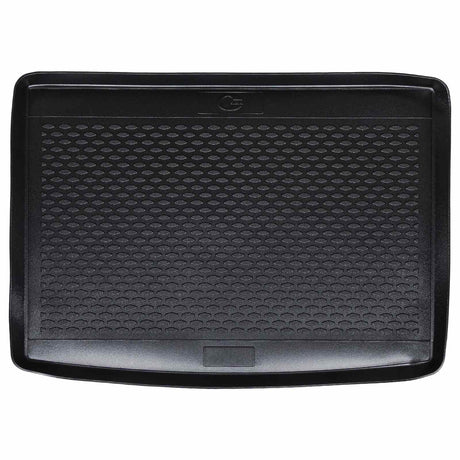 Vidaxl kofferbakmat zwart geschikt voor vw golf sportsvan 2014- rubber