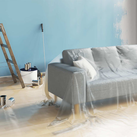 Vidaxl stof sheet 6 st transparant 400 x 500 cm hdpe