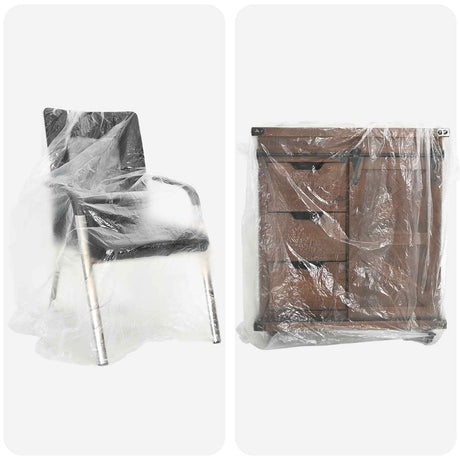 Vidaxl stof sheet 6 st transparant 400 x 500 cm hdpe