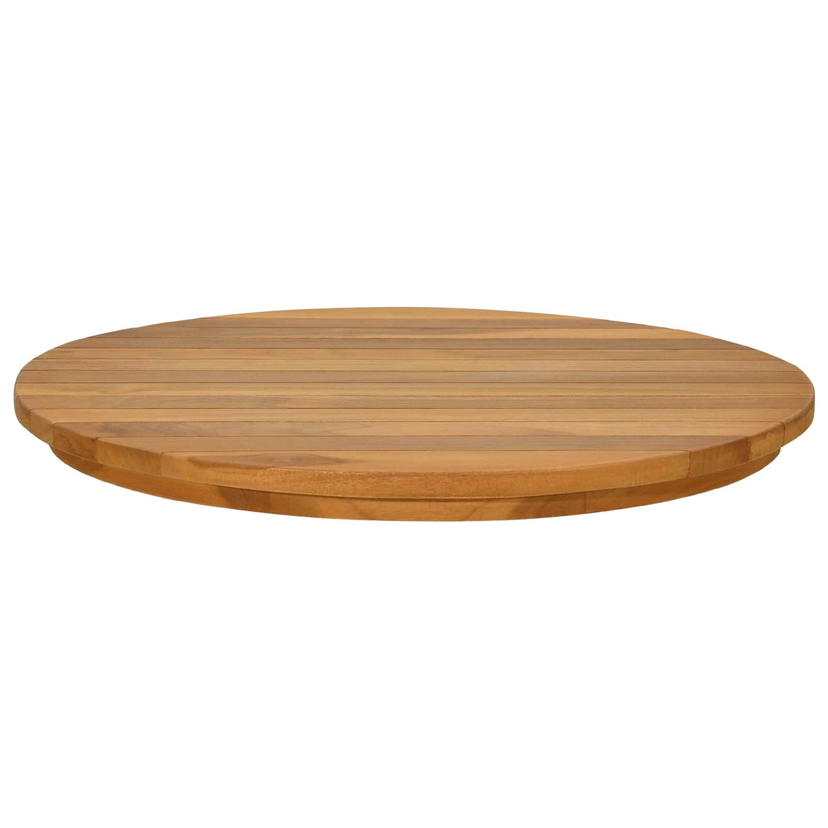 Vidaxl tafelblad ø 50 x 3,5 rond massief teakhout naturel