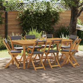 Vidaxl bistrostoelen voor buiten 8 st donkergrijs massief acaciahout