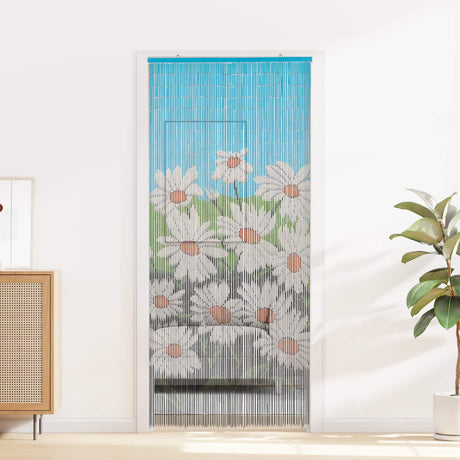 Vidaxl insect deurgordijn meerkleurig 90 x 200 cm bamboe