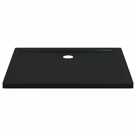 Vidaxl douche basis tray met dots 100 x 80 x 4 cm abs zwart