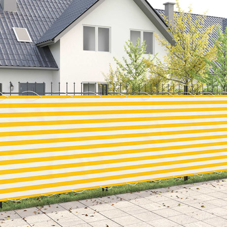 Vidaxl balkon privacy scherm 200 x 300 cm stof met pu-coating