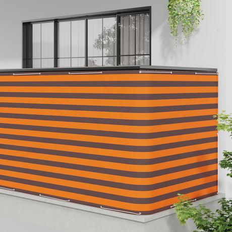 Vidaxl balkon privacy scherm 150 x 800 cm stof met pu-coating