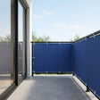 Vidaxl balkon privacy scherm 150 x 600 cm stof met pu-coating blauw