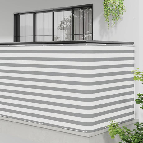 Vidaxl balkon privacy scherm 150 x 600 cm stof met pu-coating