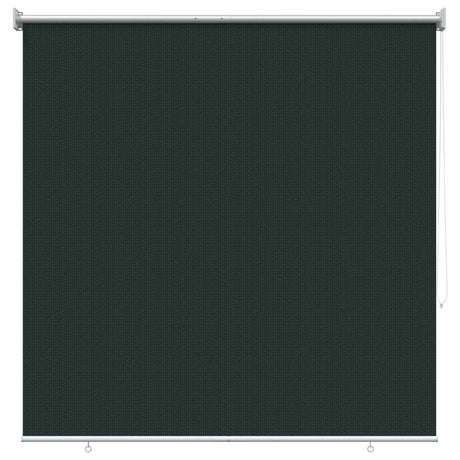 Vidaxl buitenrolgordijn 90% uv-blok donkergroen 160 x 230 cm hdpe