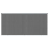 Vidaxl buitenrolgordijn 90% uv-blok lichtgrijs 400 x 230 cm hdpe