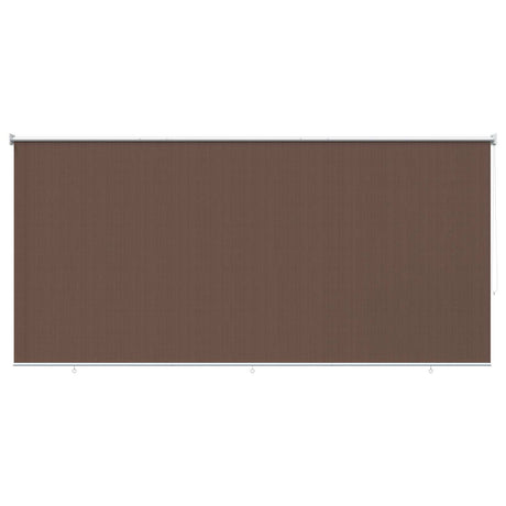 Vidaxl buitenrolgordijn 90% uv-blok taupe 350 x 140 cm hdpe