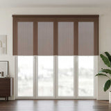 Vidaxl buitenrolgordijn 90% uv-blok taupe 300 x 230 cm hdpe