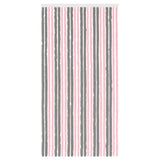 Vidaxl insecten gordijn chenille zilvergrijs en roze 100 x 200 cm