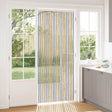 Vidaxl insecten gordijn chenille grijs en beige 90 x 220 cm 100% pp
