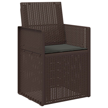 Vidaxl zitkussens 4 st polyester antraciet 47 x 36 x 2 cm
