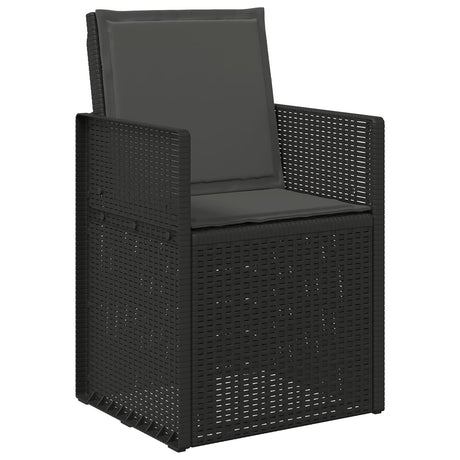 Vidaxl zit- en rugkussens polyester antraciet 47 x 45 x 2 cm