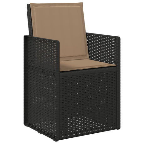 Vidaxl zit- en rugkussens polyester taupe 47 x 45 x 2 cm